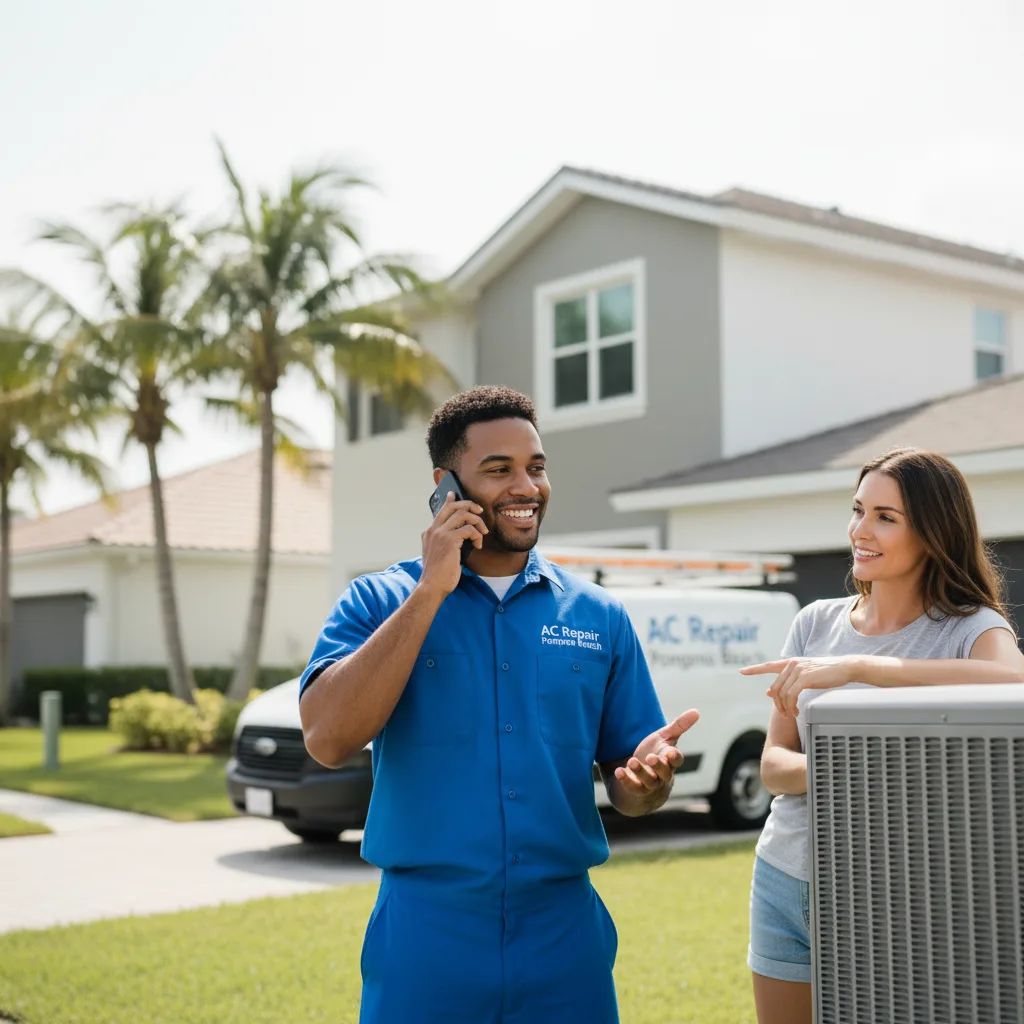 AC Repair Pompano Beach customer support in Benson
